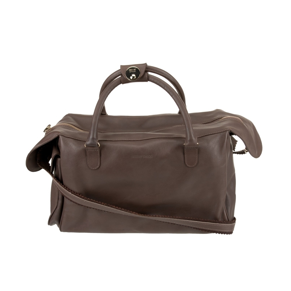See By Chloe Chocolate Leather Satchel - Picture 3 of 9